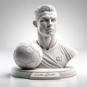 Sports & Football Series – Custom 3D Portrait Sculpture